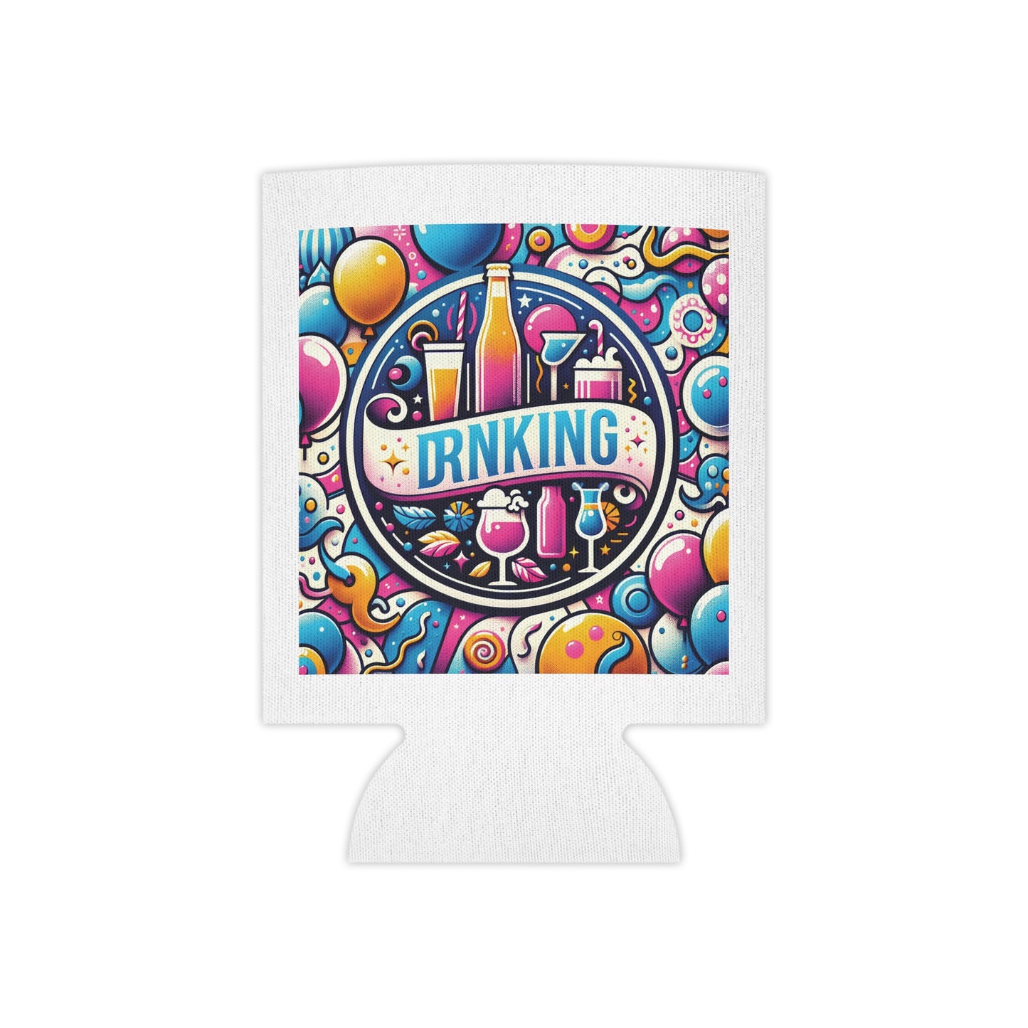 Colorful Drinking Can Cooler - Perfect for Parties, BBQs, Pool Days, and Celebrations | Unique Gift Idea for Friends and Family, Fun [...]