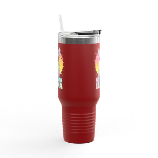 No Drama Llama Insulated Travel Mug, 40oz - Fun, Colorful Drinkware for Llama Lovers, Perfect Gift for Birthdays, Travel, or Camping, [...]