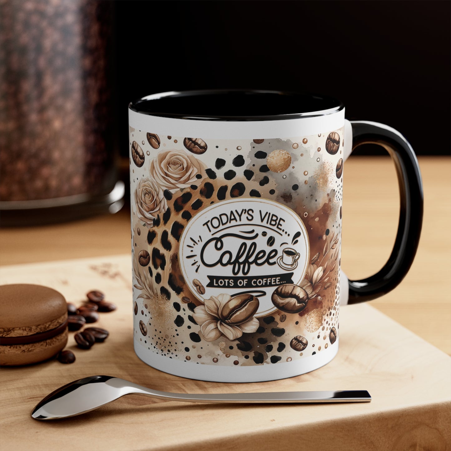 Trendy Coffee Accent Mug | Today's Vibe Coffee Mug, Unique Gift for Coffee Lovers, Chic Kitchen Decor, Fun Birthday Gift, Home Office [...]