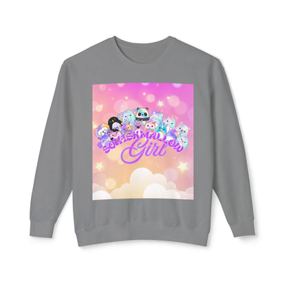 Whimsical Crewneck Sweatshirt for Dreamers, Cute Gift for Girls, Cheerful Casual Wear, Cozy Fashion, Perfect for Birthdays