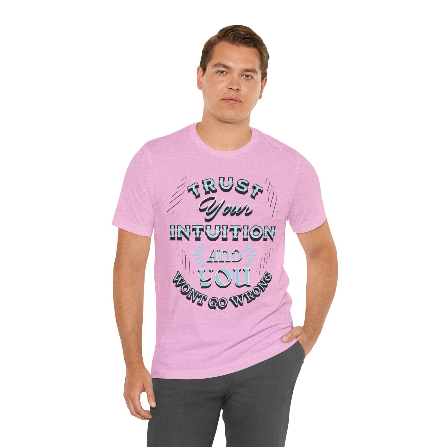 Trust Your Intuition Tee - Inspirational Unisex Jersey Short Sleeve Shirt, Motivational Gift, Casual Wear, Everyday Inspiration, [...]