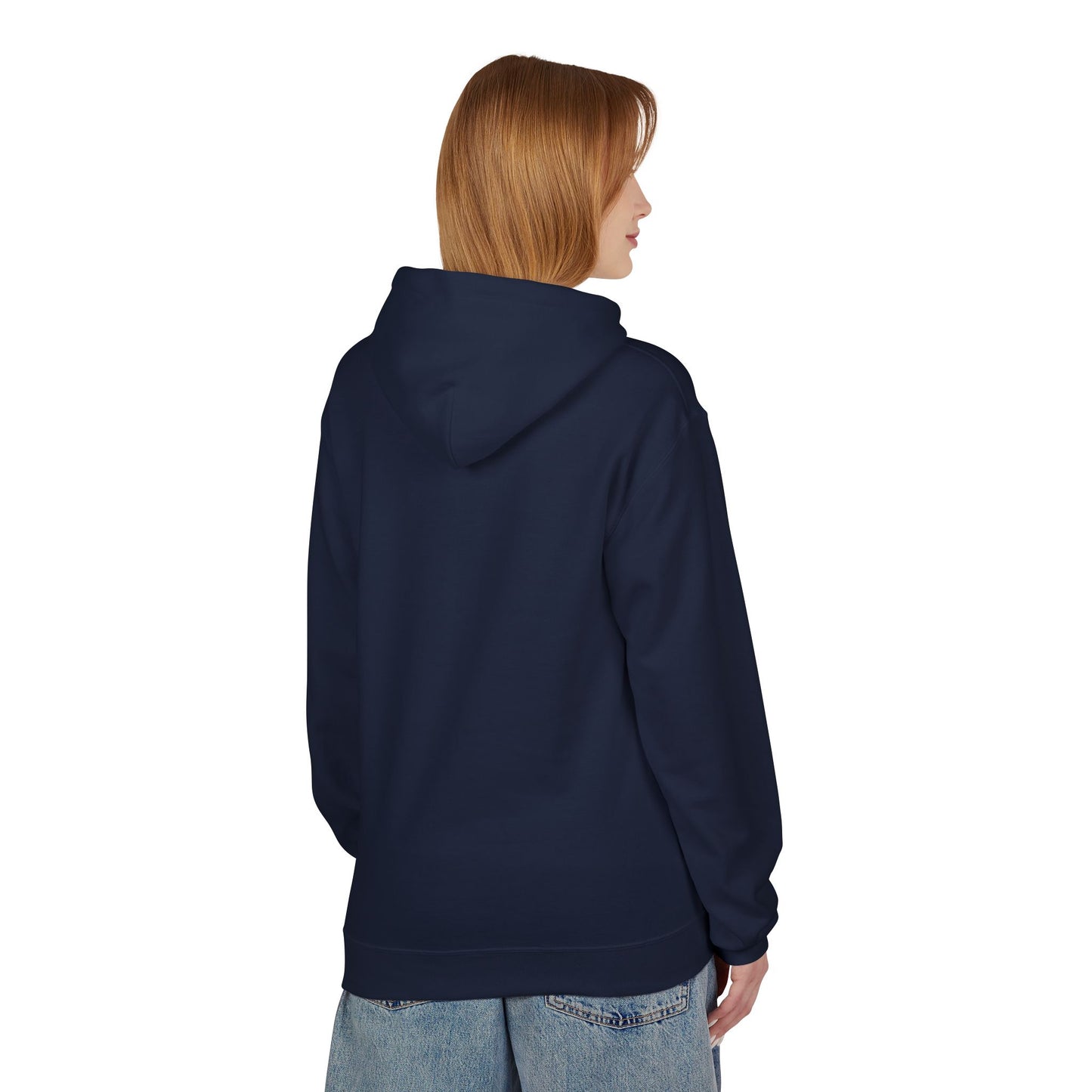 Dolphin Wave Hoodie - Unisex Fleece, Beach Vibes, Gift for Ocean Lovers, Nautical Style, Casual Wear, Summer Essentials