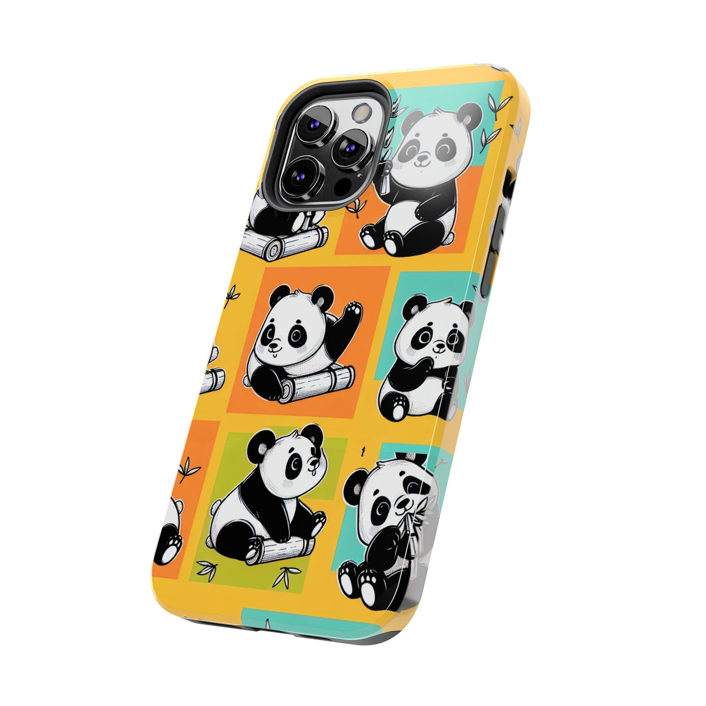 Cute Panda Phone Cases, Tough Panda Phone Cases, Gifts for Animal Lovers, Cute Cell Phone Cover, Fun Smartphone Accessories