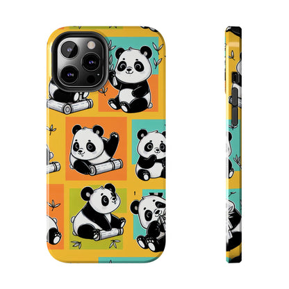 Cute Panda Phone Cases, Tough Panda Phone Cases, Gifts for Animal Lovers, Cute Cell Phone Cover, Fun Smartphone Accessories