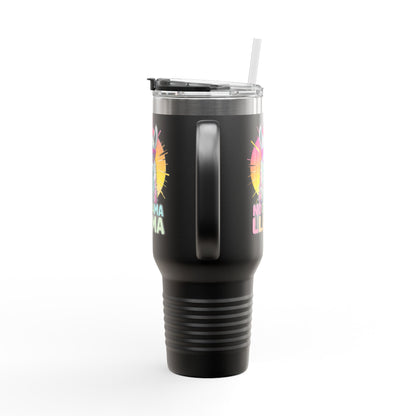 No Drama Llama Insulated Travel Mug, 40oz - Fun, Colorful Drinkware for Llama Lovers, Perfect Gift for Birthdays, Travel, or Camping, [...]