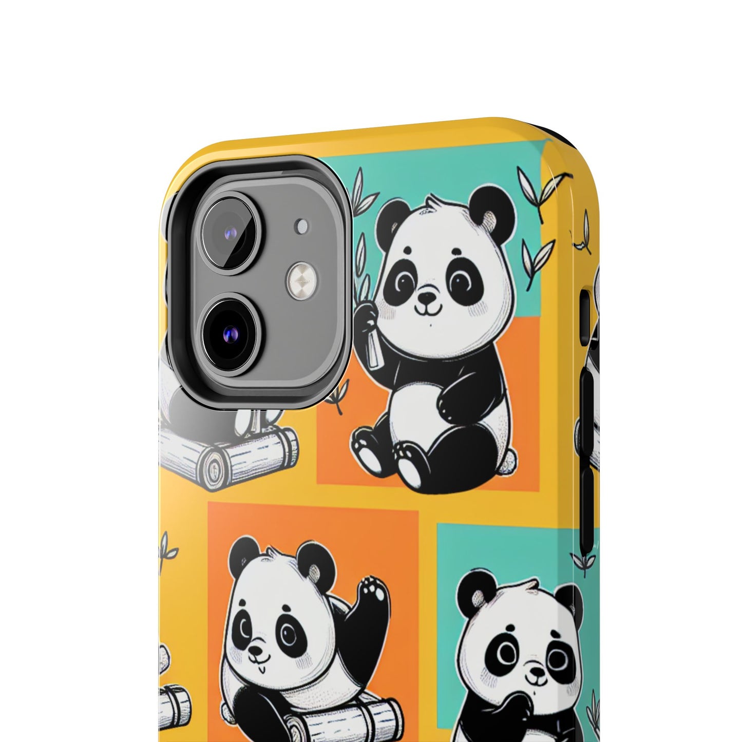 Cute Panda Phone Cases, Tough Panda Phone Cases, Gifts for Animal Lovers, Cute Cell Phone Cover, Fun Smartphone Accessories