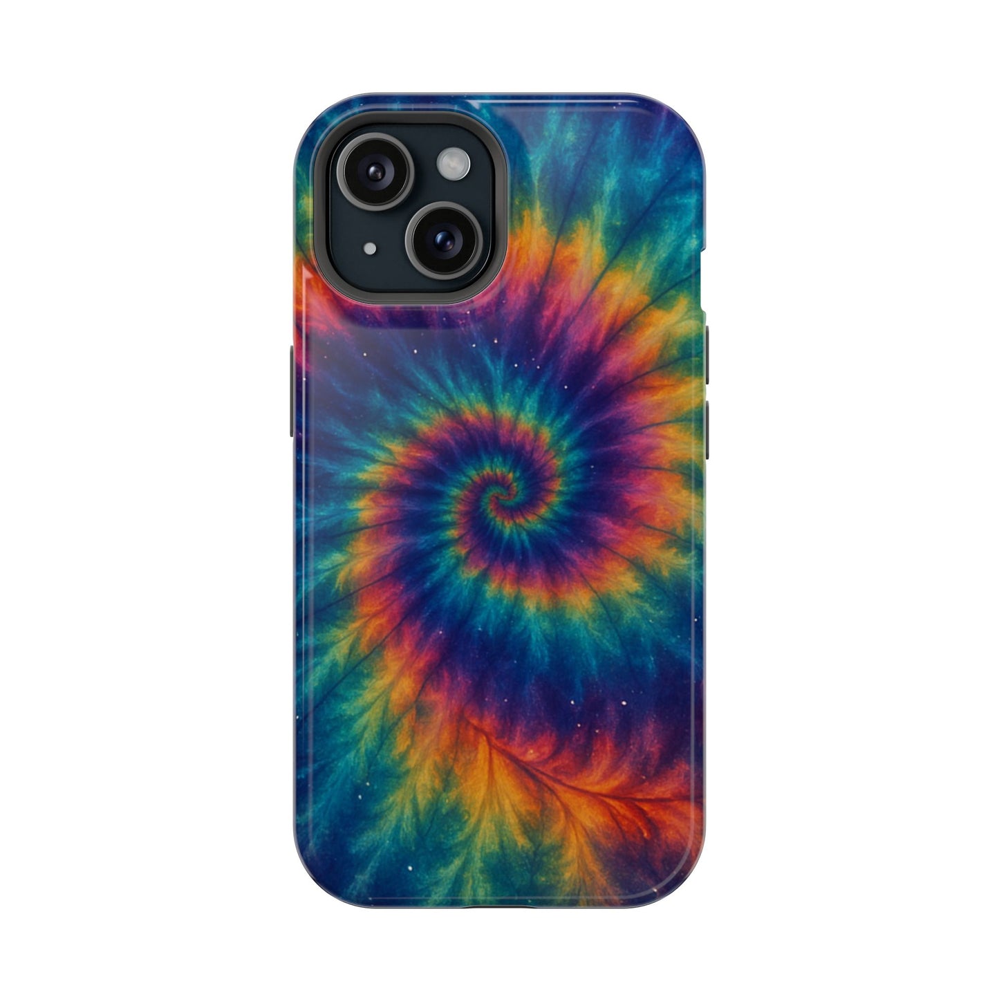 Colorful Tie-Dye Magnetic Phone Cases, Boho Phone Accessories, Unique Gift for Teens, Vibrant Phone Cover for Festivals, Summer Vibes