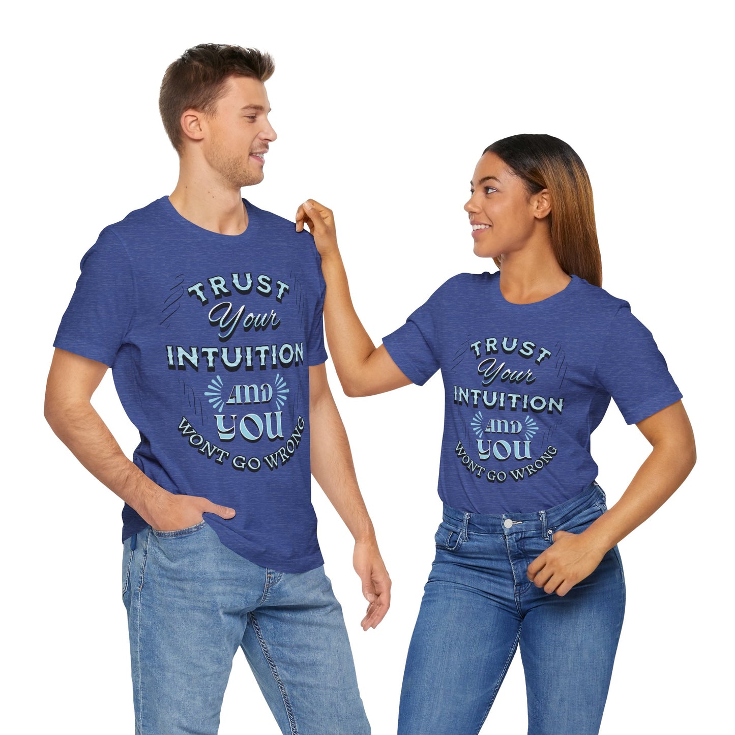 Trust Your Intuition Tee - Inspirational Unisex Jersey Short Sleeve Shirt, Motivational Gift, Casual Wear, Everyday Inspiration, [...]
