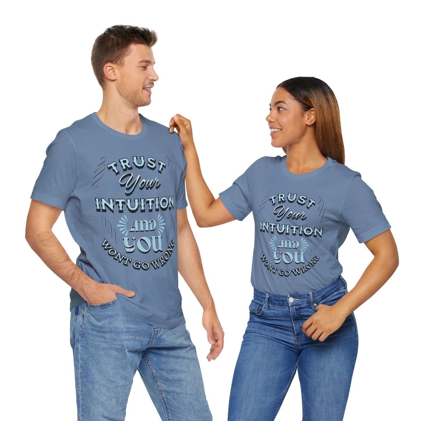Trust Your Intuition Tee - Inspirational Unisex Jersey Short Sleeve Shirt, Motivational Gift, Casual Wear, Everyday Inspiration, [...]