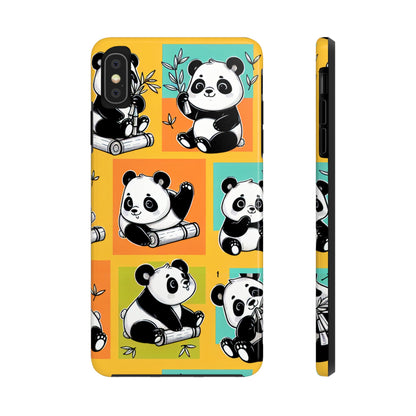 Cute Panda Phone Cases, Tough Panda Phone Cases, Gifts for Animal Lovers, Cute Cell Phone Cover, Fun Smartphone Accessories