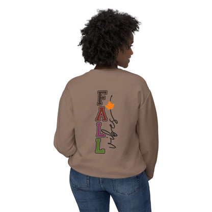 Halloween & Fall Vibes Unisex Crewneck Sweatshirt, Cozy Fall Apparel, Halloween Clothing, Gift for Autumn Lovers, Seasonal Sweater