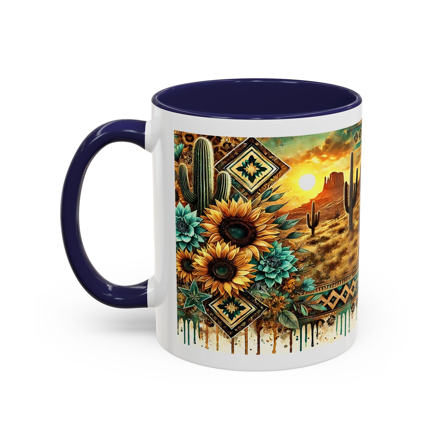Desert Sunset Coffee Mug with Cacti and Sunflowers, Boho Mug, Gift for Nature Lovers, Coffee Lovers Gift, Southwestern Decor, Unique [...]