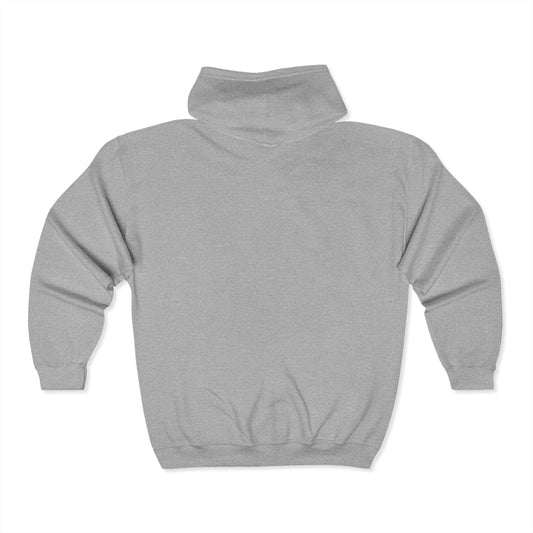 Elephant Graphic Hoodie, Cozy Zip-Up Sweatshirt, Hipster Fashion, Casual Wear, Gift Ideas for Her