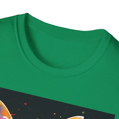 Colorful Chihuahua Art T-Shirt, Pet Lover Gift, Animal Lover Tee, Casual Wear, Unique Dog T-Shirt, Dog Mom Gift