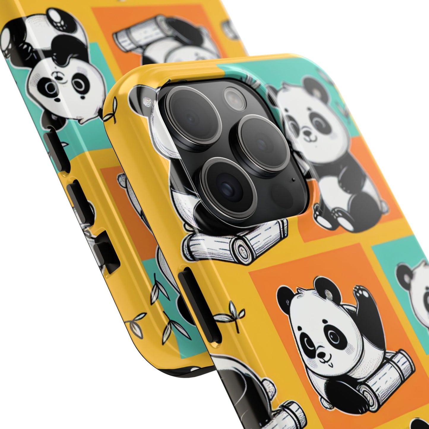 Cute Panda Phone Cases, Tough Panda Phone Cases, Gifts for Animal Lovers, Cute Cell Phone Cover, Fun Smartphone Accessories
