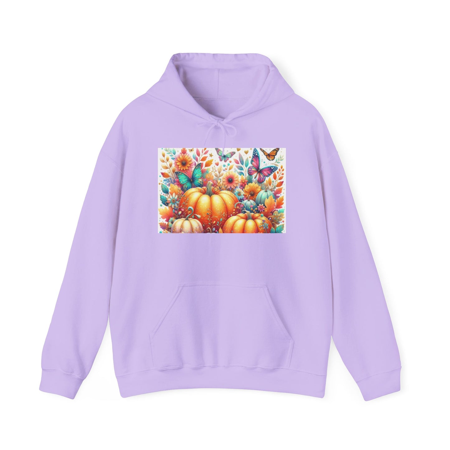 Autumn Floral Pumpkin Hoodie, Cozy Fall Sweatshirt, Nature Lover Gift, Halloween Attire, Harvest Fashion, Seasonal Style