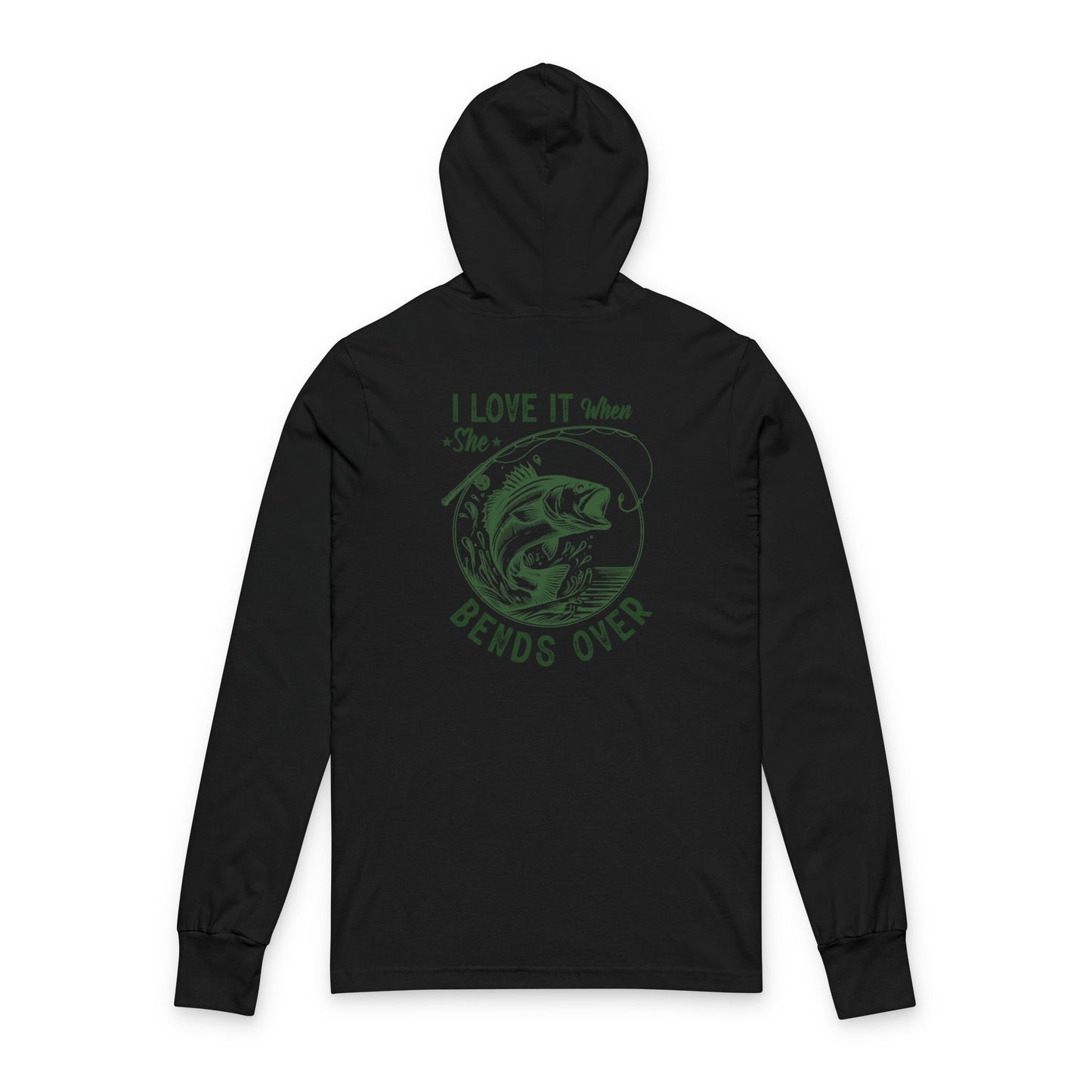 Unisex Hooded Long Sleeve Tee