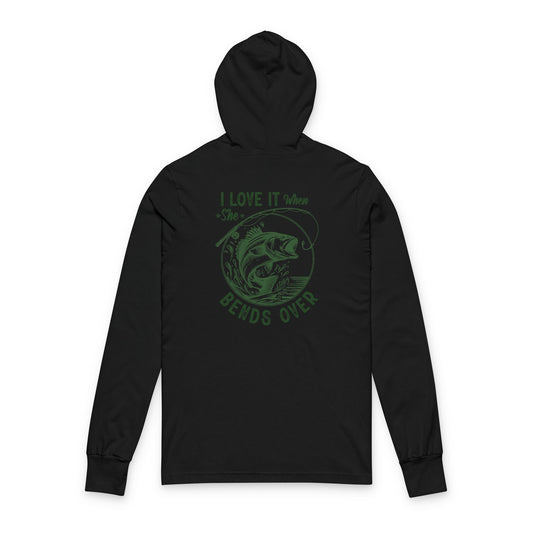 Unisex Hooded Long Sleeve Tee