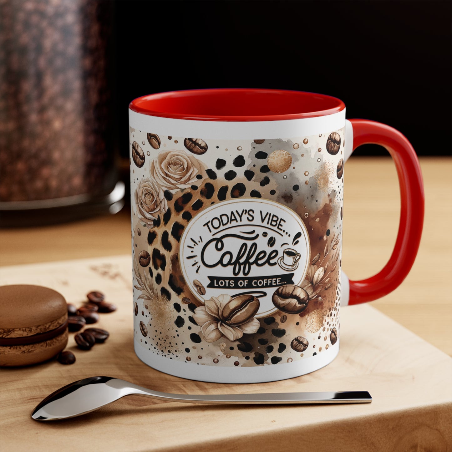 Trendy Coffee Accent Mug | Today's Vibe Coffee Mug, Unique Gift for Coffee Lovers, Chic Kitchen Decor, Fun Birthday Gift, Home Office [...]