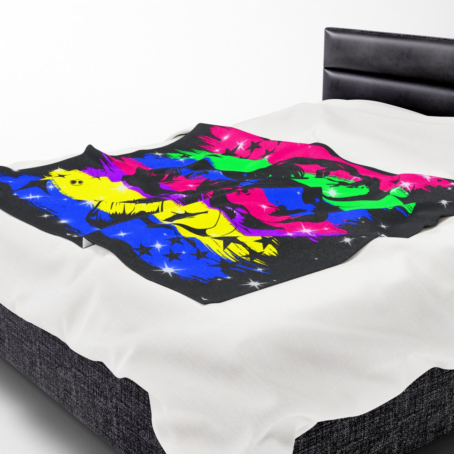 Vibrant Beatles-Inspired Velveteen Plush Blanket | Cozy Throw for Music Lovers, Home Decor, Gift for Concert Fans, Retro Decor, [...]