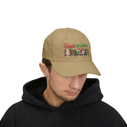 Festive Dad Cap - Sweet Grinchmas Hat for Holiday Cheer, Christmas Gift, Matching Family Outfit, Winter Accessory, Trendy Headwear