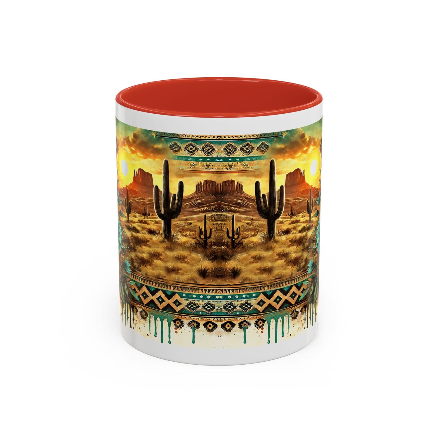 Desert Sunset Coffee Mug with Cacti and Sunflowers, Boho Mug, Gift for Nature Lovers, Coffee Lovers Gift, Southwestern Decor, Unique [...]