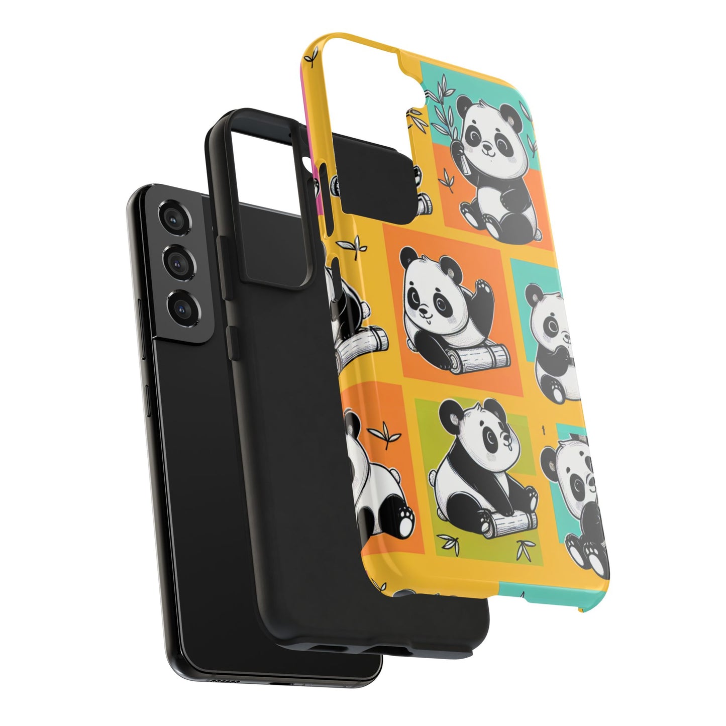 Cute Panda Phone Cases, Tough Panda Phone Cases, Gifts for Animal Lovers, Cute Cell Phone Cover, Fun Smartphone Accessories