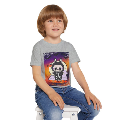 Halloween Toddler T-Shirt - Cute Trick or Treat Skeleton Bunny, Kids Halloween Costume Tee, Spooky Fun for Toddlers, Kids Holiday [...]