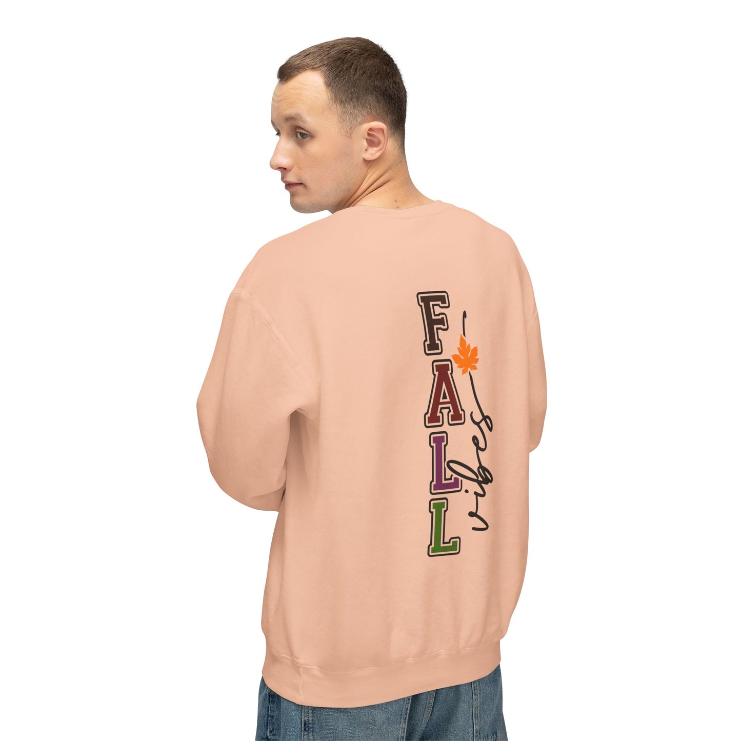 Halloween & Fall Vibes Unisex Crewneck Sweatshirt, Cozy Fall Apparel, Halloween Clothing, Gift for Autumn Lovers, Seasonal Sweater