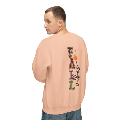 Halloween & Fall Vibes Unisex Crewneck Sweatshirt, Cozy Fall Apparel, Halloween Clothing, Gift for Autumn Lovers, Seasonal Sweater