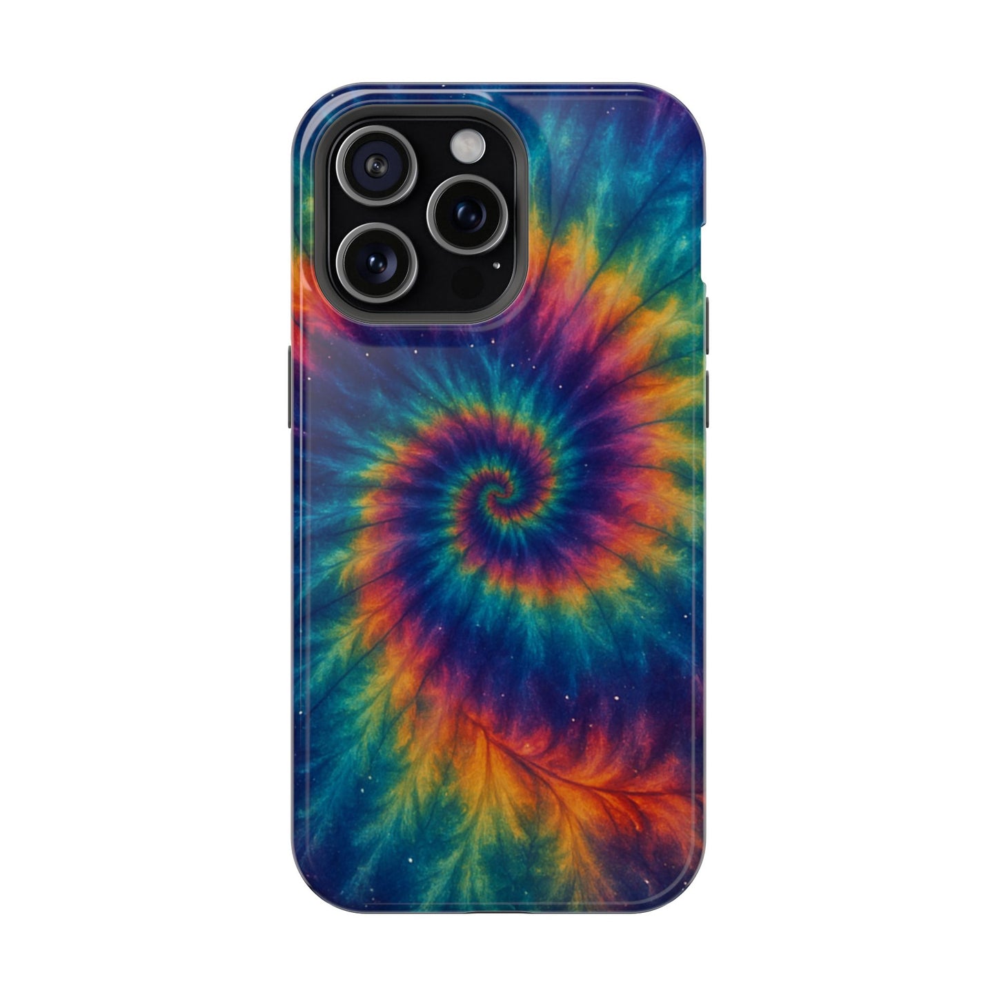 Colorful Tie-Dye Magnetic Phone Cases, Boho Phone Accessories, Unique Gift for Teens, Vibrant Phone Cover for Festivals, Summer Vibes