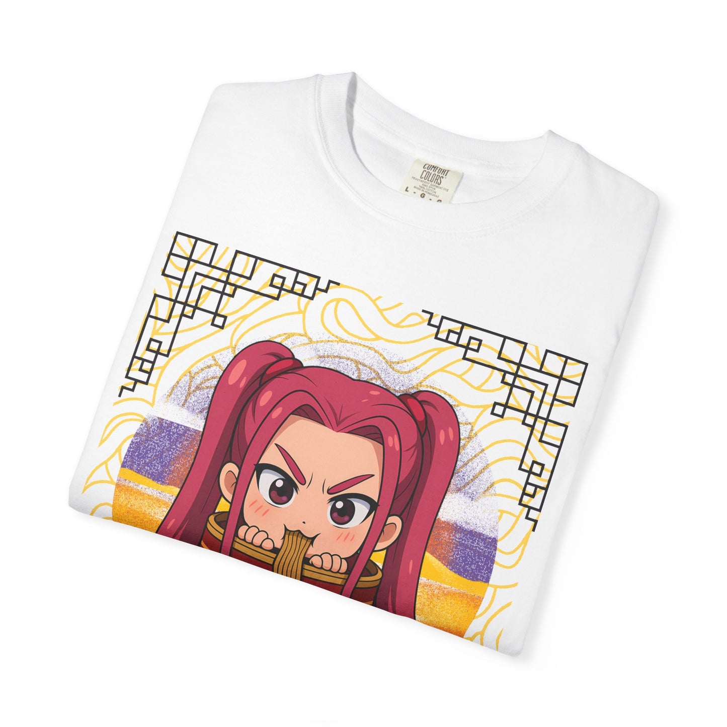 K-Pop Inspired Garment-Dyed T-Shirt, Trendy Streetwear, Anime Fan Apparel, Casual Wear, Gifts for Music Lovers