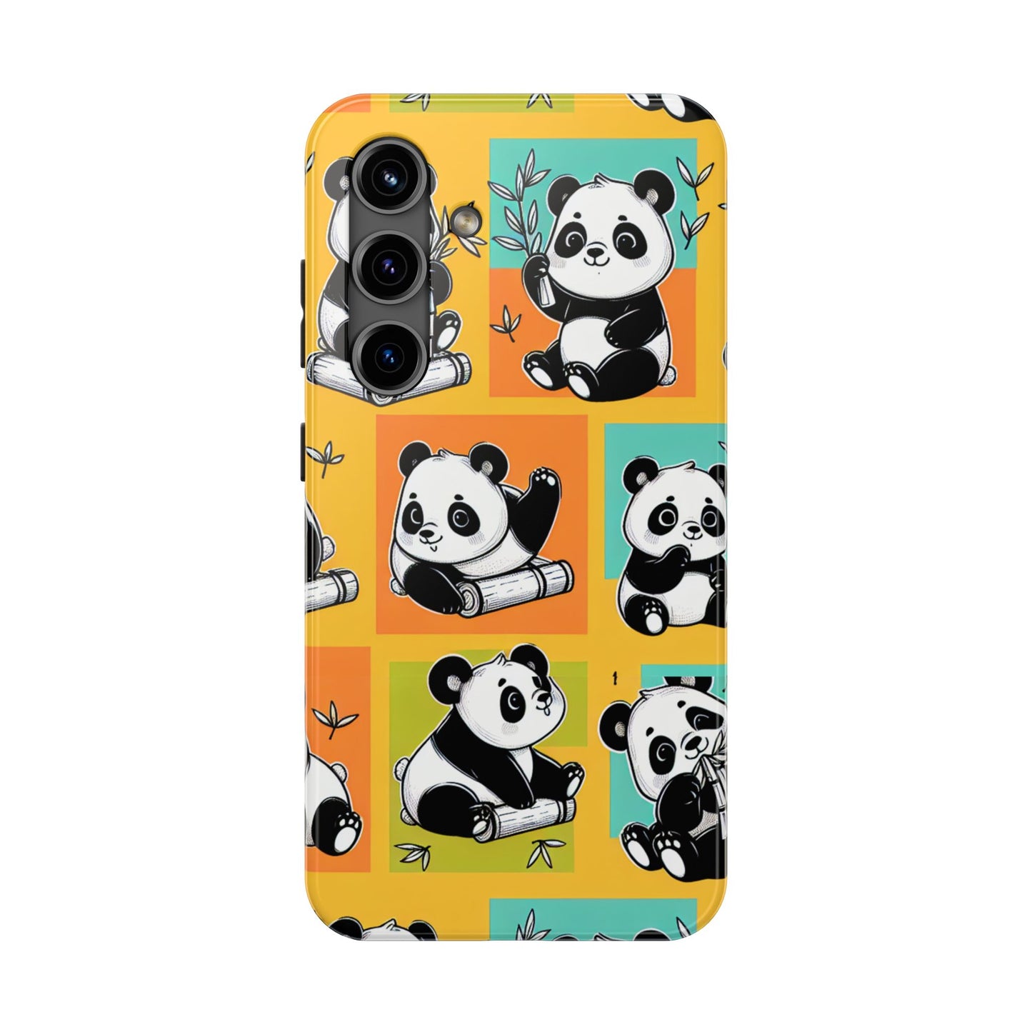 Cute Panda Phone Cases, Tough Panda Phone Cases, Gifts for Animal Lovers, Cute Cell Phone Cover, Fun Smartphone Accessories
