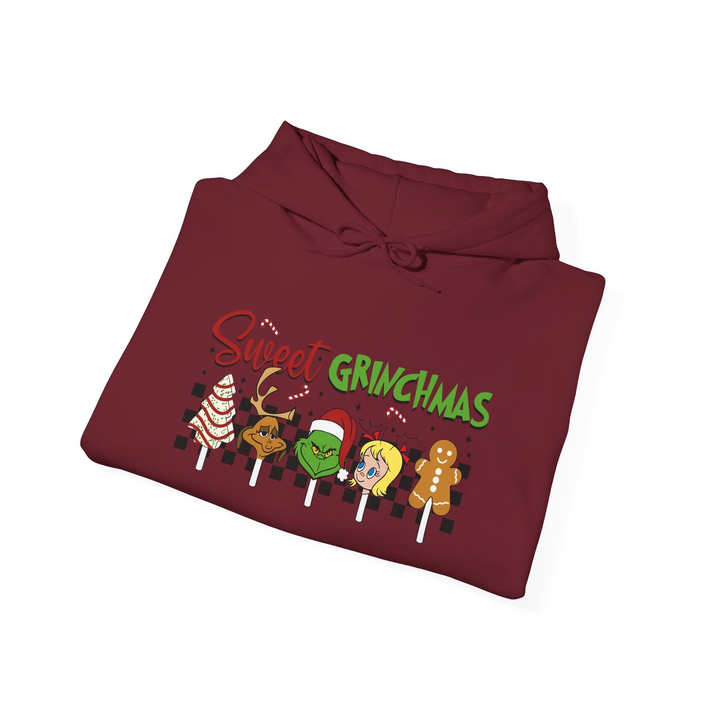 Sweet Grinchmas Hoodie, Cozy Holiday Sweatshirt, Christmas Gift for Him/Her, Unisex Xmas Apparel, Festive Winter Hoodie