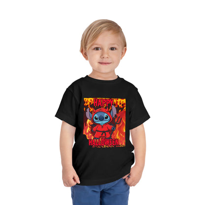 Happy Halloween Toddler Tee, Cute Kids T-Shirt, Halloween Costume, Fall Apparel, Toddler Graphic Shirt
