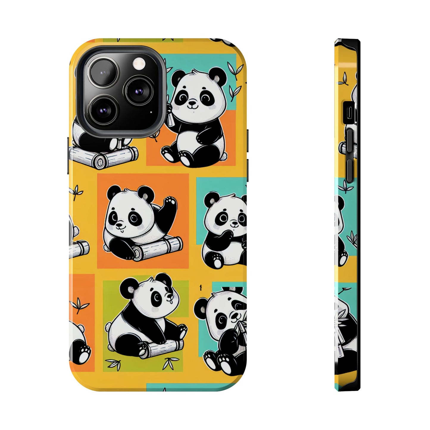 Cute Panda Phone Cases, Tough Panda Phone Cases, Gifts for Animal Lovers, Cute Cell Phone Cover, Fun Smartphone Accessories