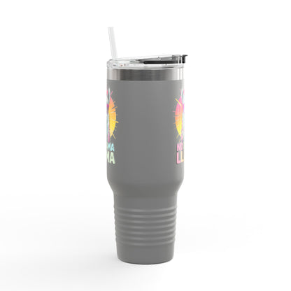 No Drama Llama Insulated Travel Mug, 40oz - Fun, Colorful Drinkware for Llama Lovers, Perfect Gift for Birthdays, Travel, or Camping, [...]