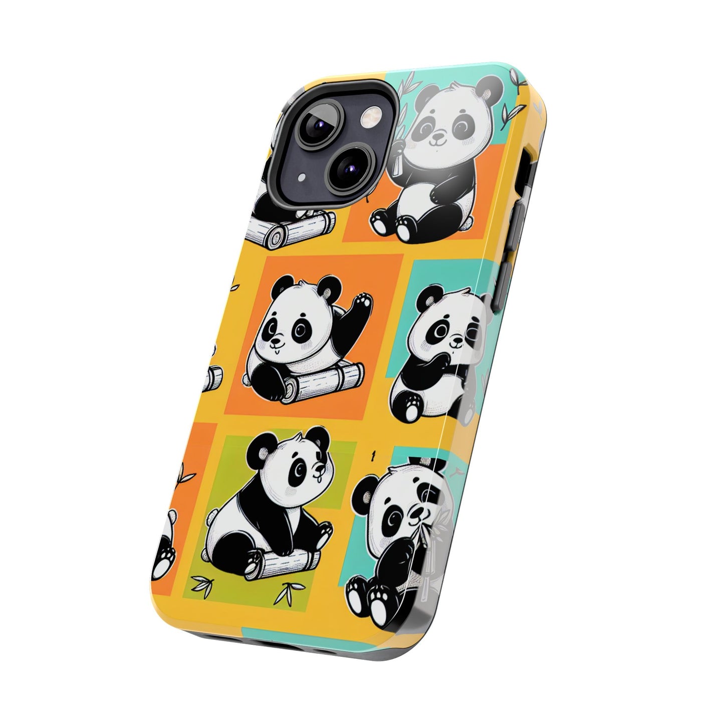 Cute Panda Phone Cases, Tough Panda Phone Cases, Gifts for Animal Lovers, Cute Cell Phone Cover, Fun Smartphone Accessories
