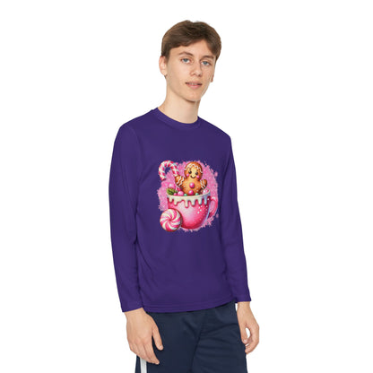 Youth Long Sleeve Holiday Tee - Cute Gingerbread Design, Perfect for Christmas, Winter Celebrations, Gift for Kids, Festive Wear, [...]
