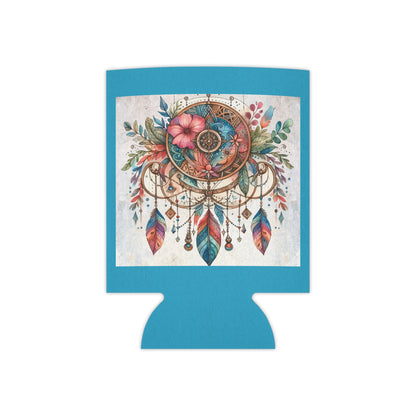 Dreamcatcher Can Cooler - Bohemian Beverage Holder, Perfect for Parties, Festivals, Outdoor Fun, Gifts for Nature Lovers, Summer Vibes