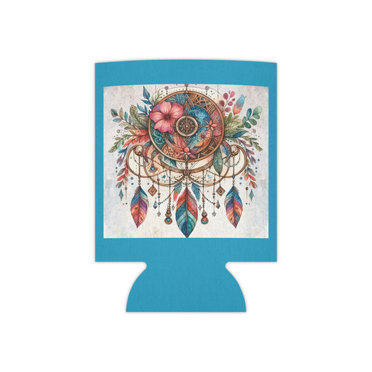 Dreamcatcher Can Cooler - Bohemian Beverage Holder, Perfect for Parties, Festivals, Outdoor Fun, Gifts for Nature Lovers, Summer Vibes