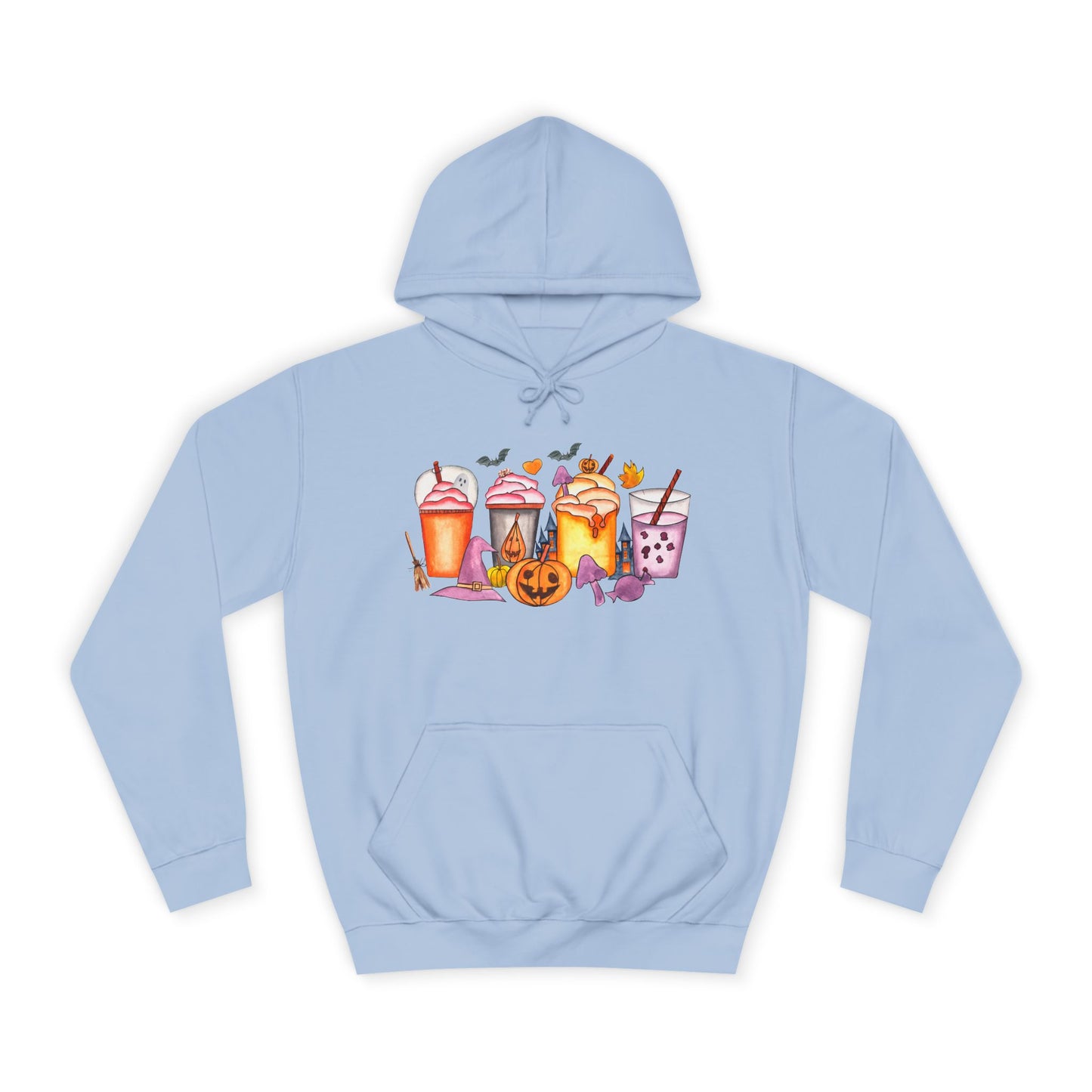 Unisex Halloween Hoodie for adults that want some fun drinking designs to give their clothes a pop of color