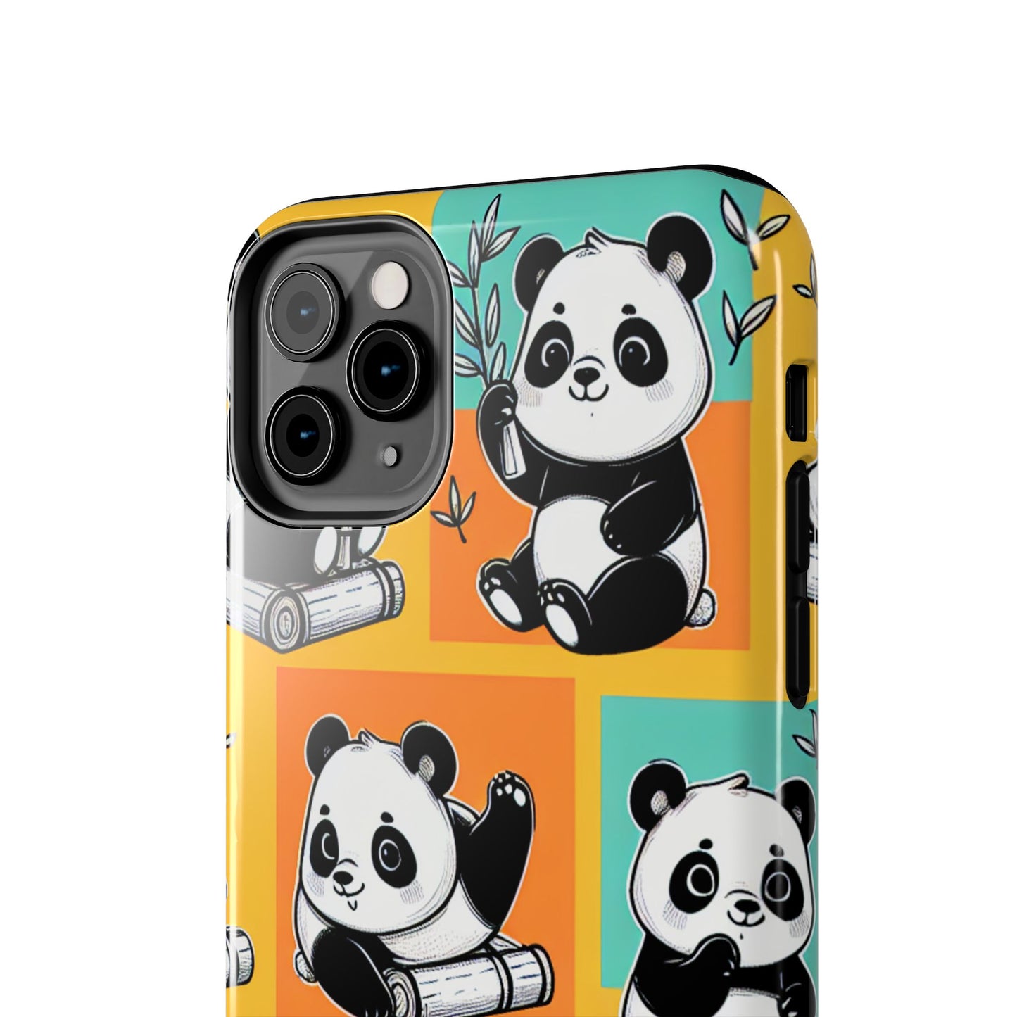 Cute Panda Phone Cases, Tough Panda Phone Cases, Gifts for Animal Lovers, Cute Cell Phone Cover, Fun Smartphone Accessories