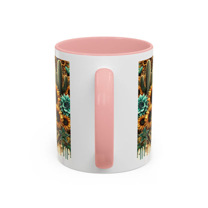 Desert Sunset Coffee Mug with Cacti and Sunflowers, Boho Mug, Gift for Nature Lovers, Coffee Lovers Gift, Southwestern Decor, Unique [...]