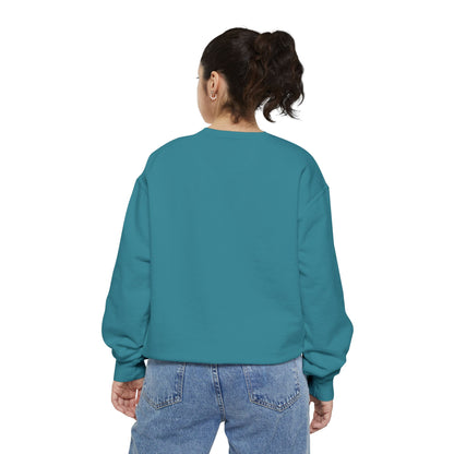 Birthday Girl Sweatshirt, Unisex Garment-Dyed Crewneck, Cozy Gift for Her, Celebration Apparel, Fun Birthday Outfit