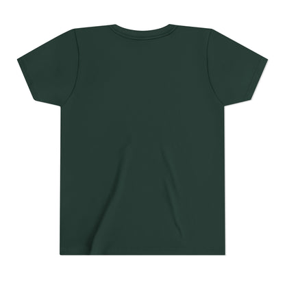 Christmas Bunny Youth Tee, Merry Christmas Shirt, Cute Holiday T-Shirt, Kids Christmas Apparel, Festive Youth Shirt