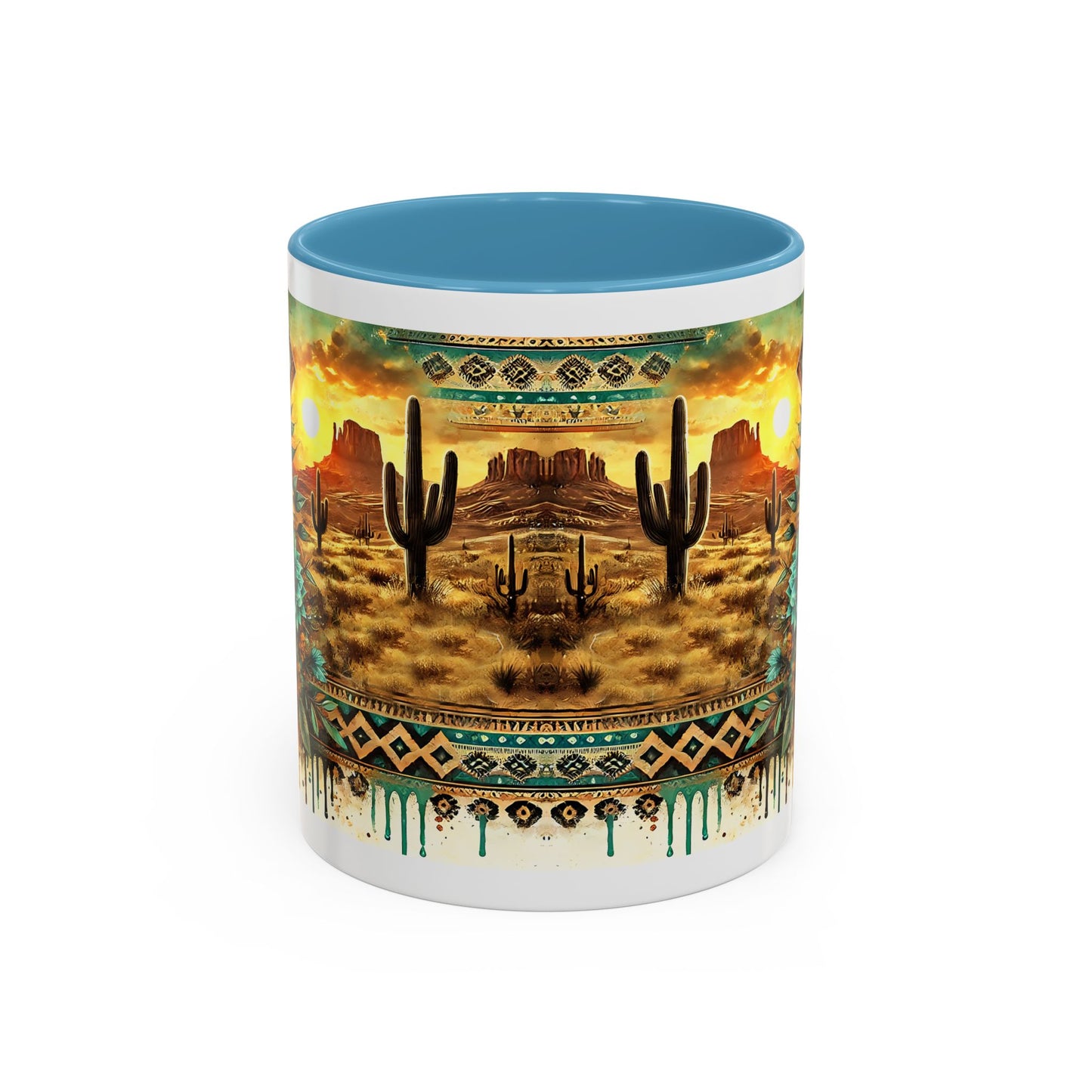 Desert Sunset Coffee Mug with Cacti and Sunflowers, Boho Mug, Gift for Nature Lovers, Coffee Lovers Gift, Southwestern Decor, Unique [...]
