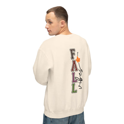 Halloween & Fall Vibes Unisex Crewneck Sweatshirt, Cozy Fall Apparel, Halloween Clothing, Gift for Autumn Lovers, Seasonal Sweater