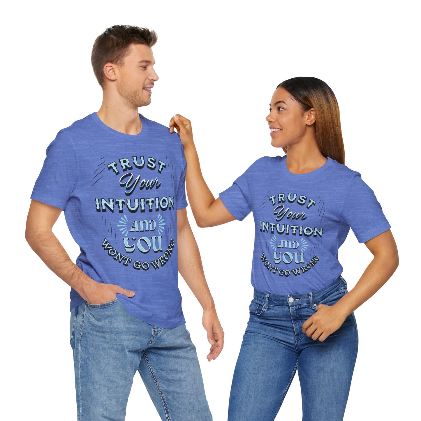 Trust Your Intuition Tee - Inspirational Unisex Jersey Short Sleeve Shirt, Motivational Gift, Casual Wear, Everyday Inspiration, [...]