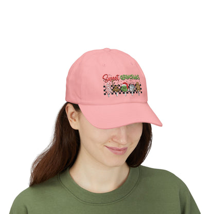 Festive Dad Cap - Sweet Grinchmas Hat for Holiday Cheer, Christmas Gift, Matching Family Outfit, Winter Accessory, Trendy Headwear
